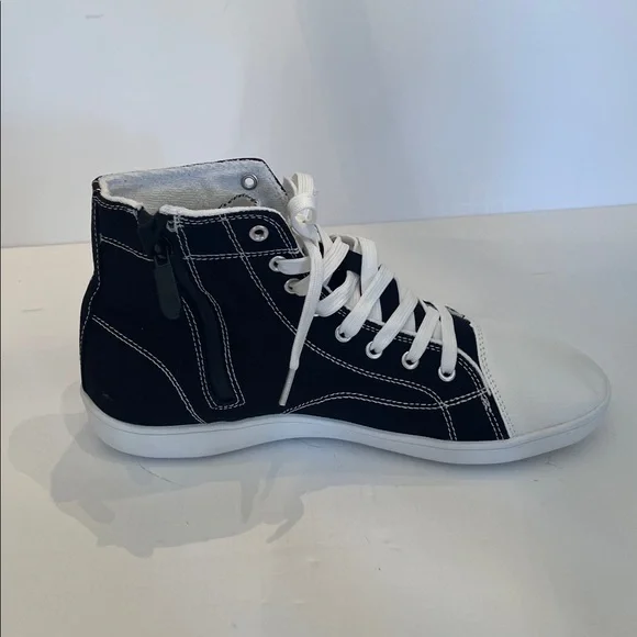 Women’s Black High Top Sneakers - Picture 4 of 9